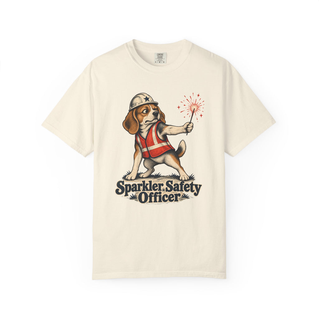 Sparkler Safety Officer T-Shirt – Ivory