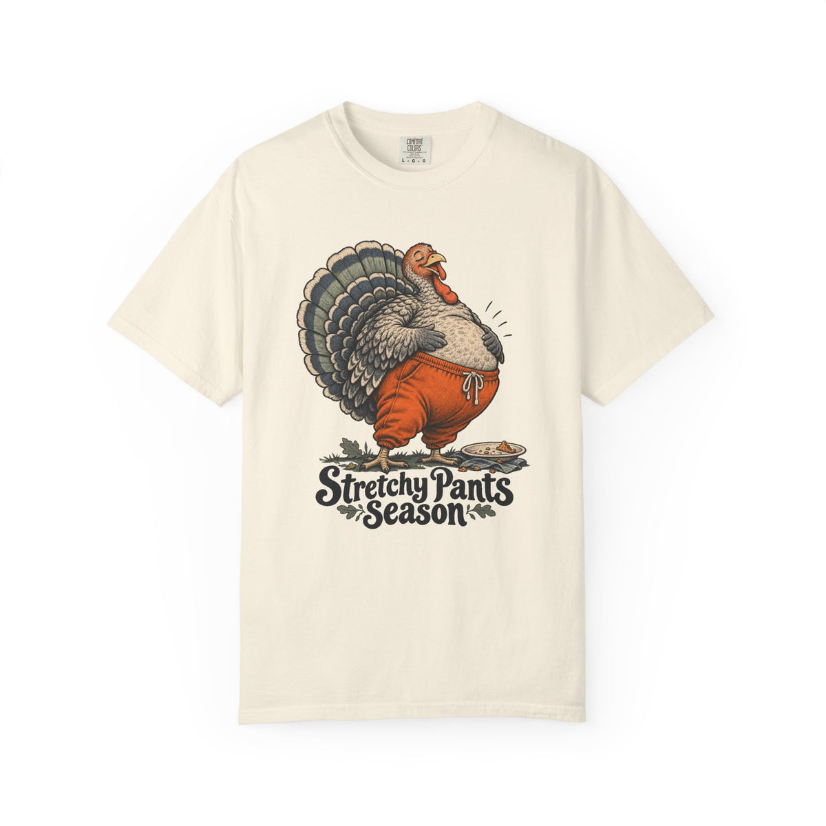 Stretchy Pants Season T-Shirt – Ivory