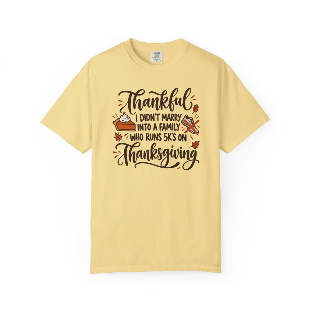 Not a 5K Family Pie Script T-Shirt