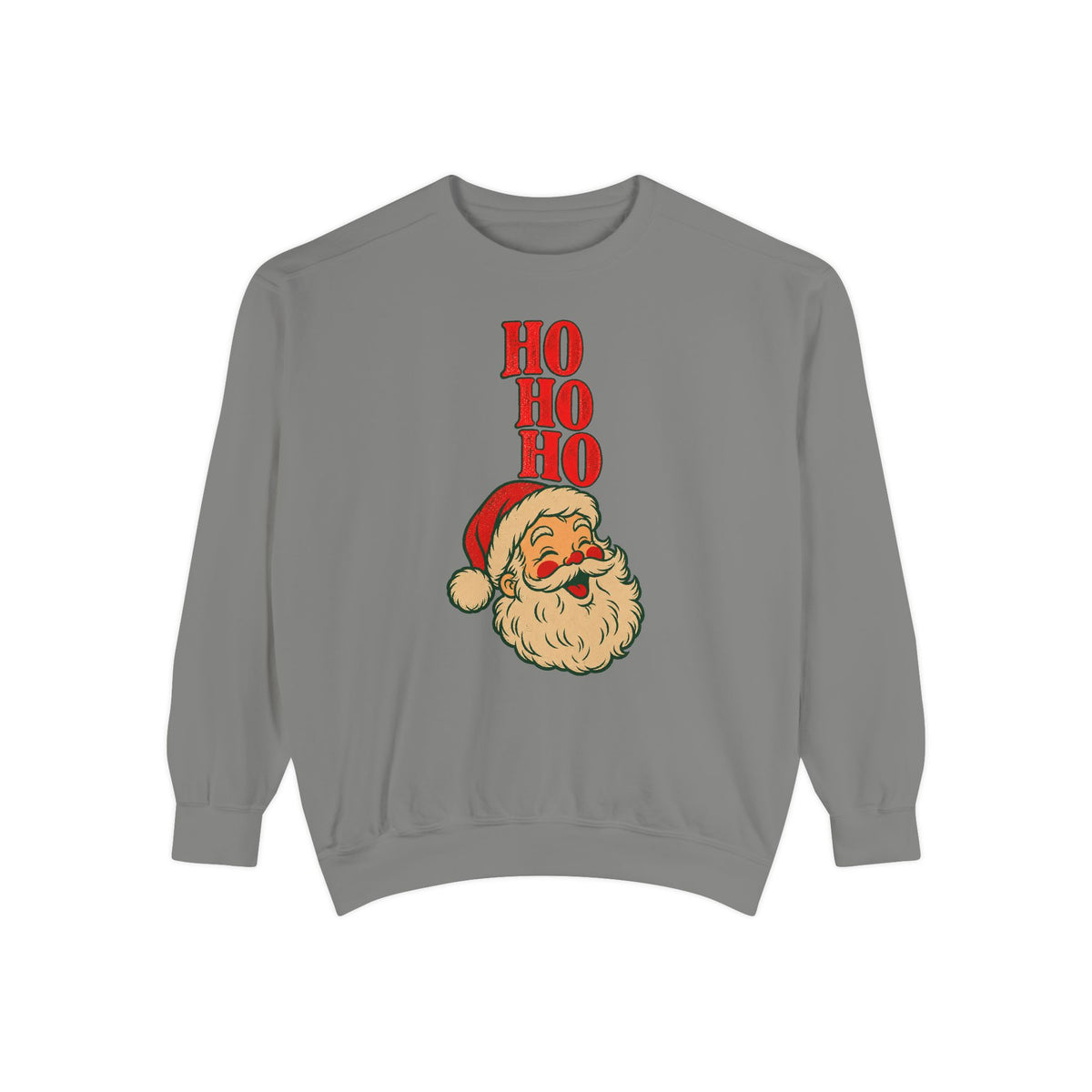 Ho Ho Ho Sweatshirt – Grey