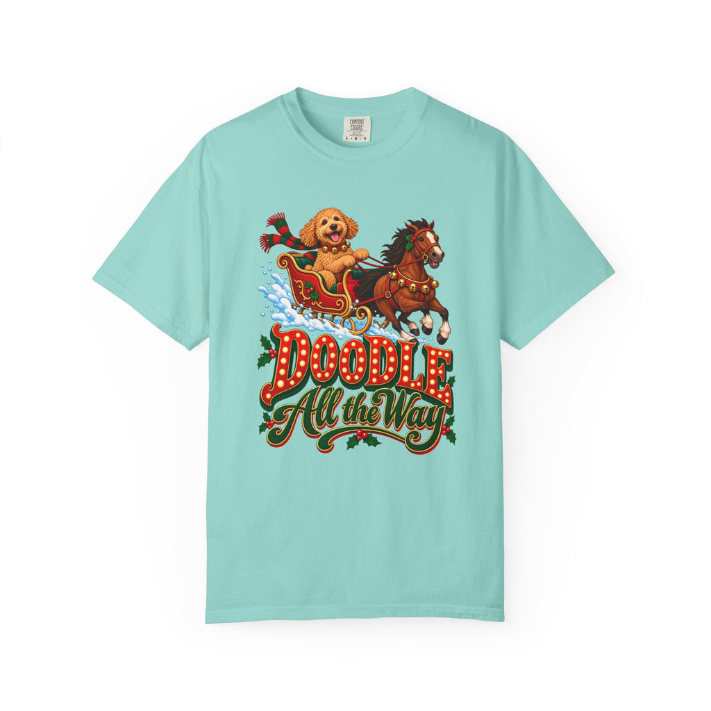 Doodle All the Way T-Shirt – Chalky Mint