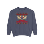 Merry & Mildly Festive Ugly Christmas Sweatshirt – Denim