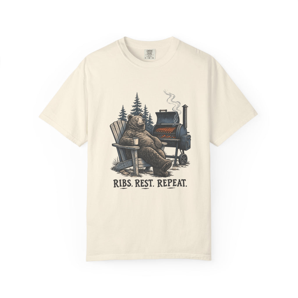 Ribs. Rest. Repeat. T-Shirt – Ivory