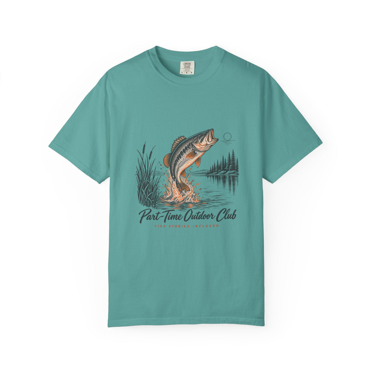 Fish Stories Included T-Shirt – Seafoam