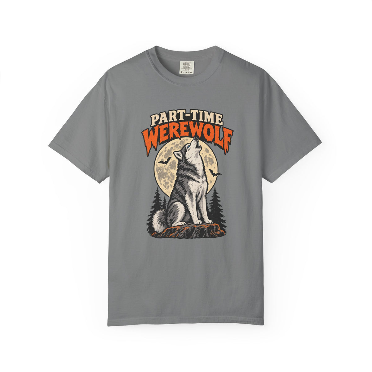 Part-Time Werewolf T-Shirt – Grey