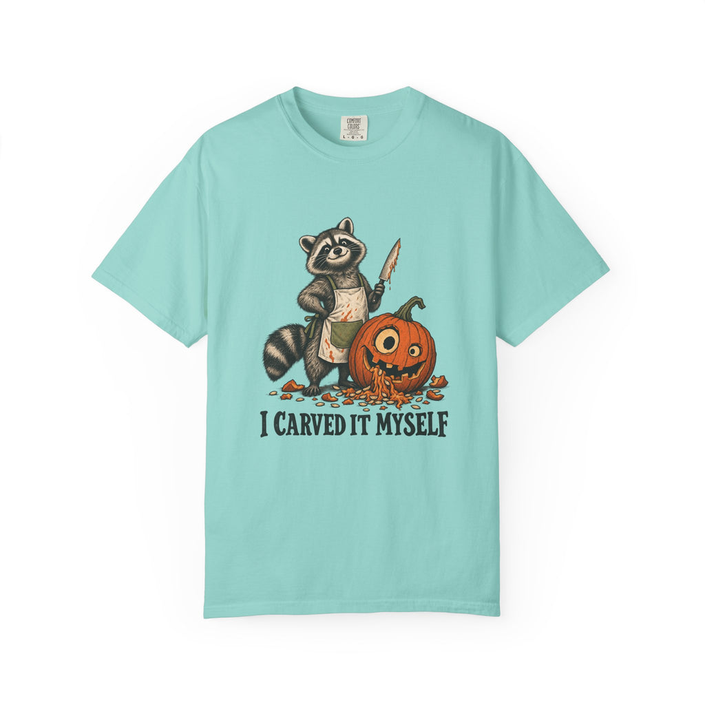 I Carved It Myself T-Shirt – Chalky Mint