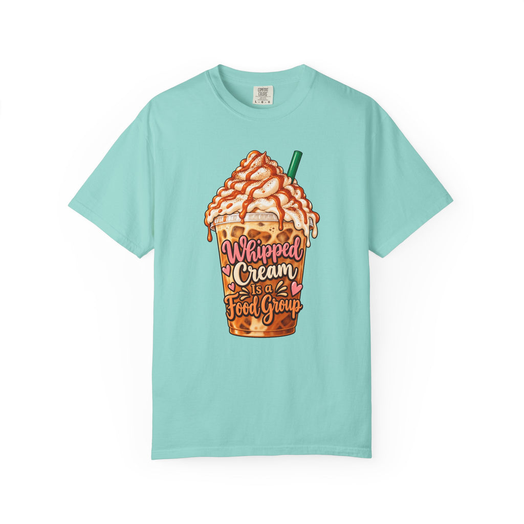 Whipped Cream Is a Food Group T-Shirt – Chalky Mint