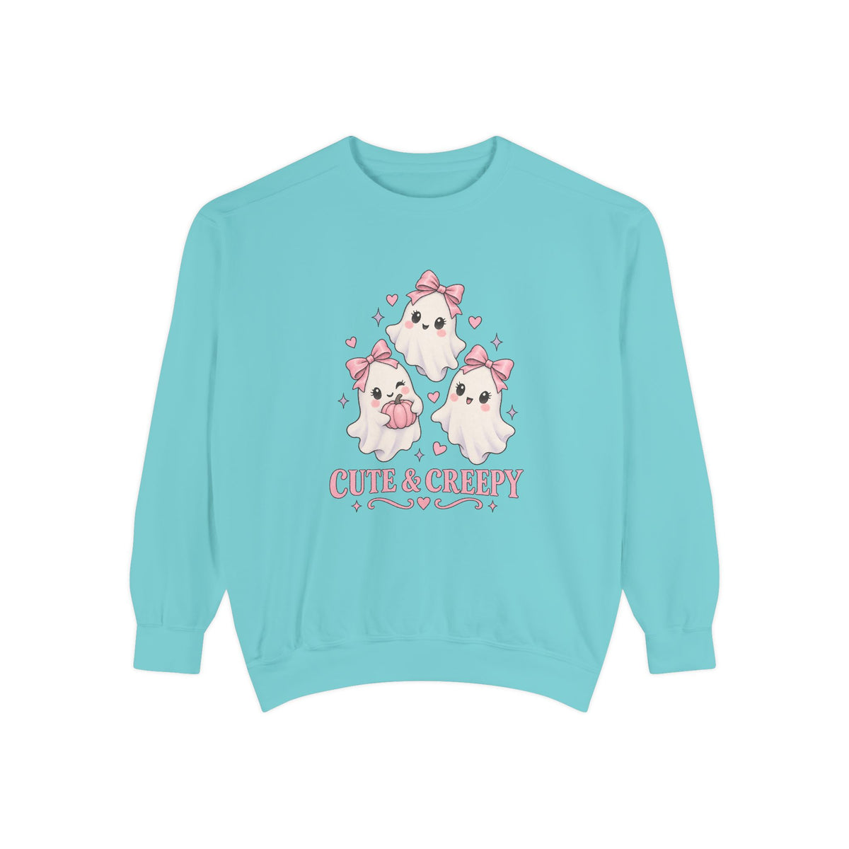 Cute and Creepy Sweatshirt – Chalky Mint