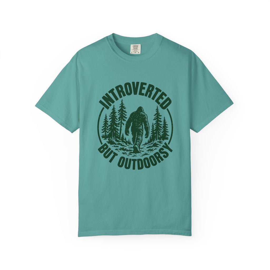 Introverted but Outdoorsy T-Shirt – Seafoam