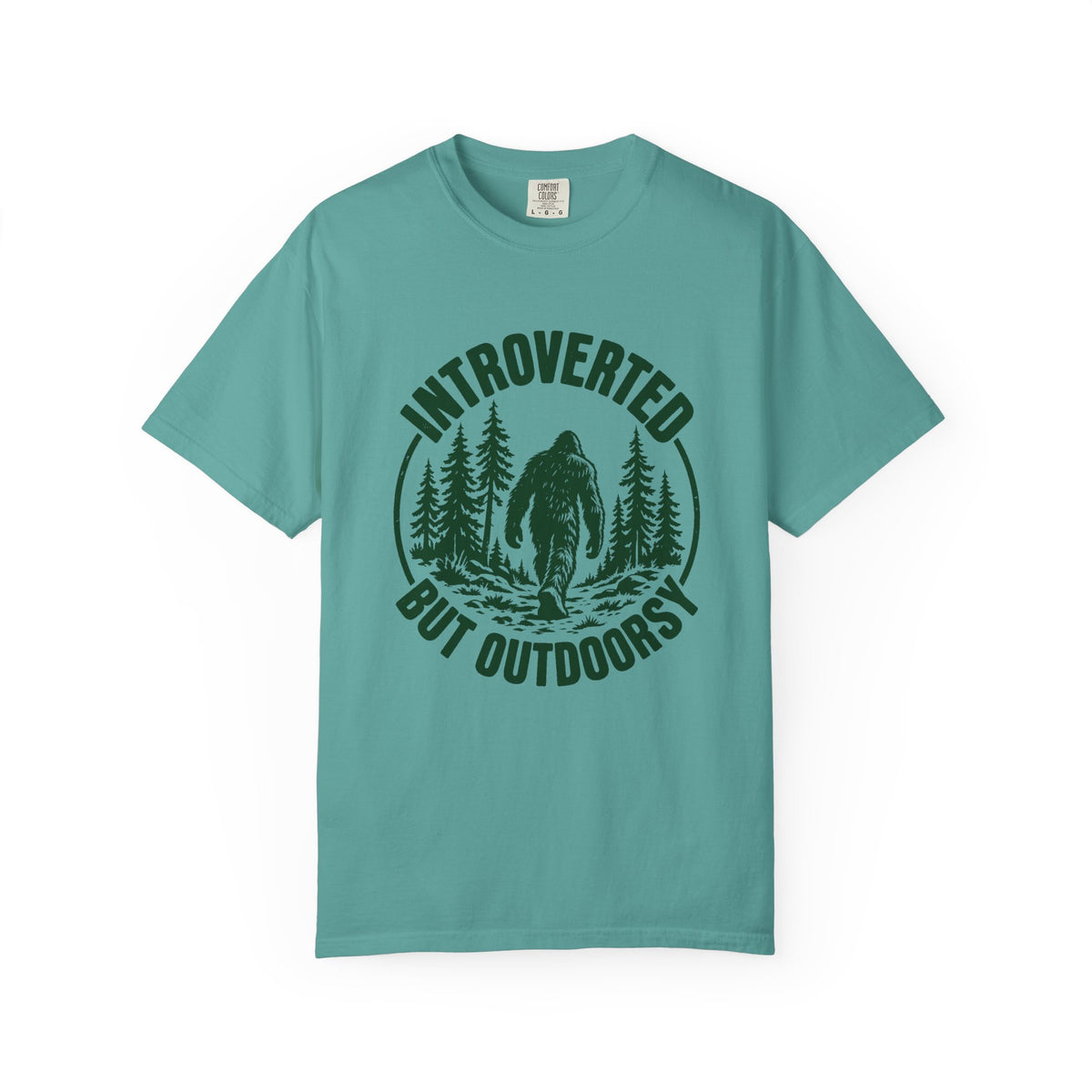 Introverted but Outdoorsy T-Shirt – Seafoam