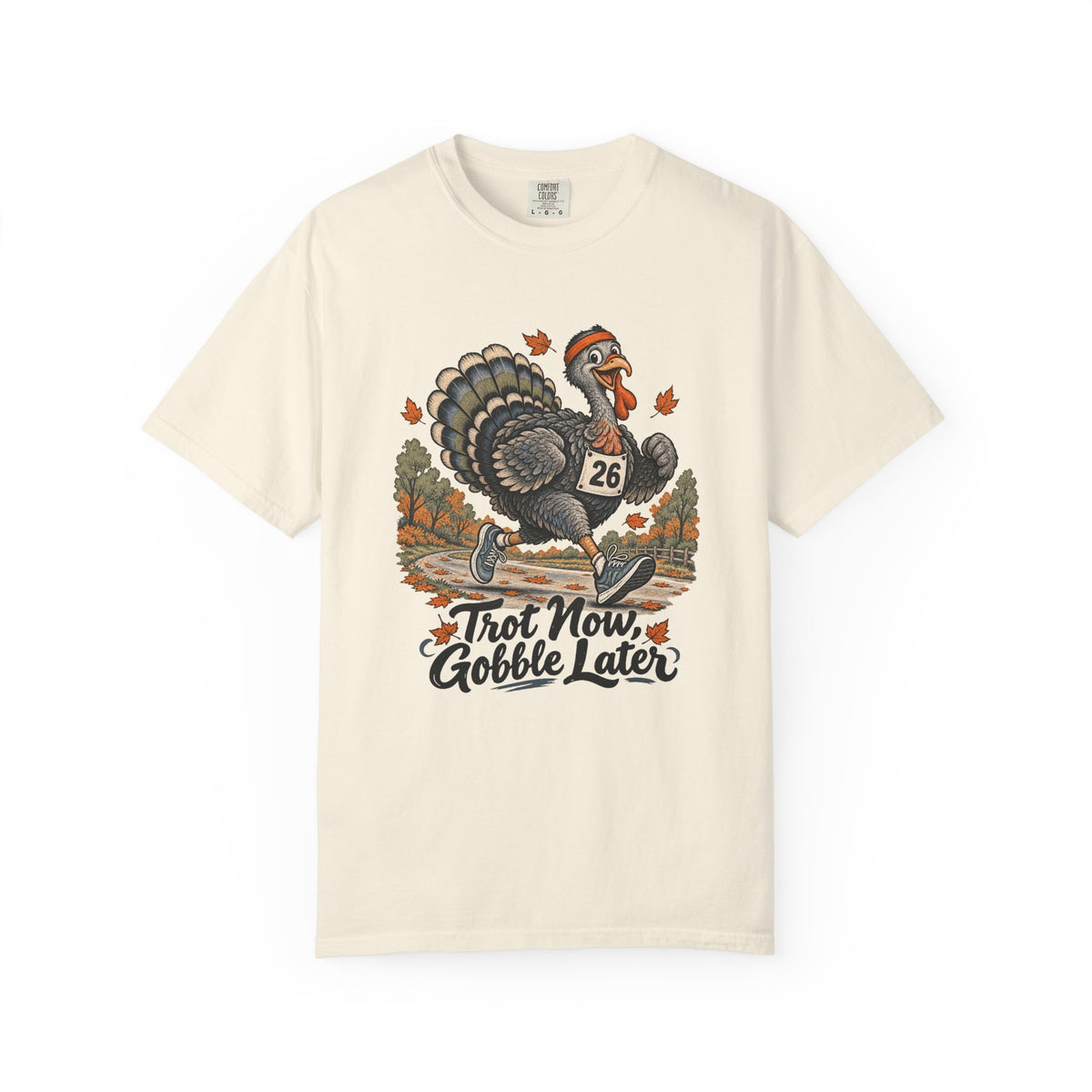 Trot Now, Gobble Later T-Shirt – Ivory