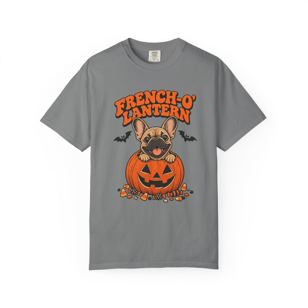 French O Lantern T-Shirt – Grey