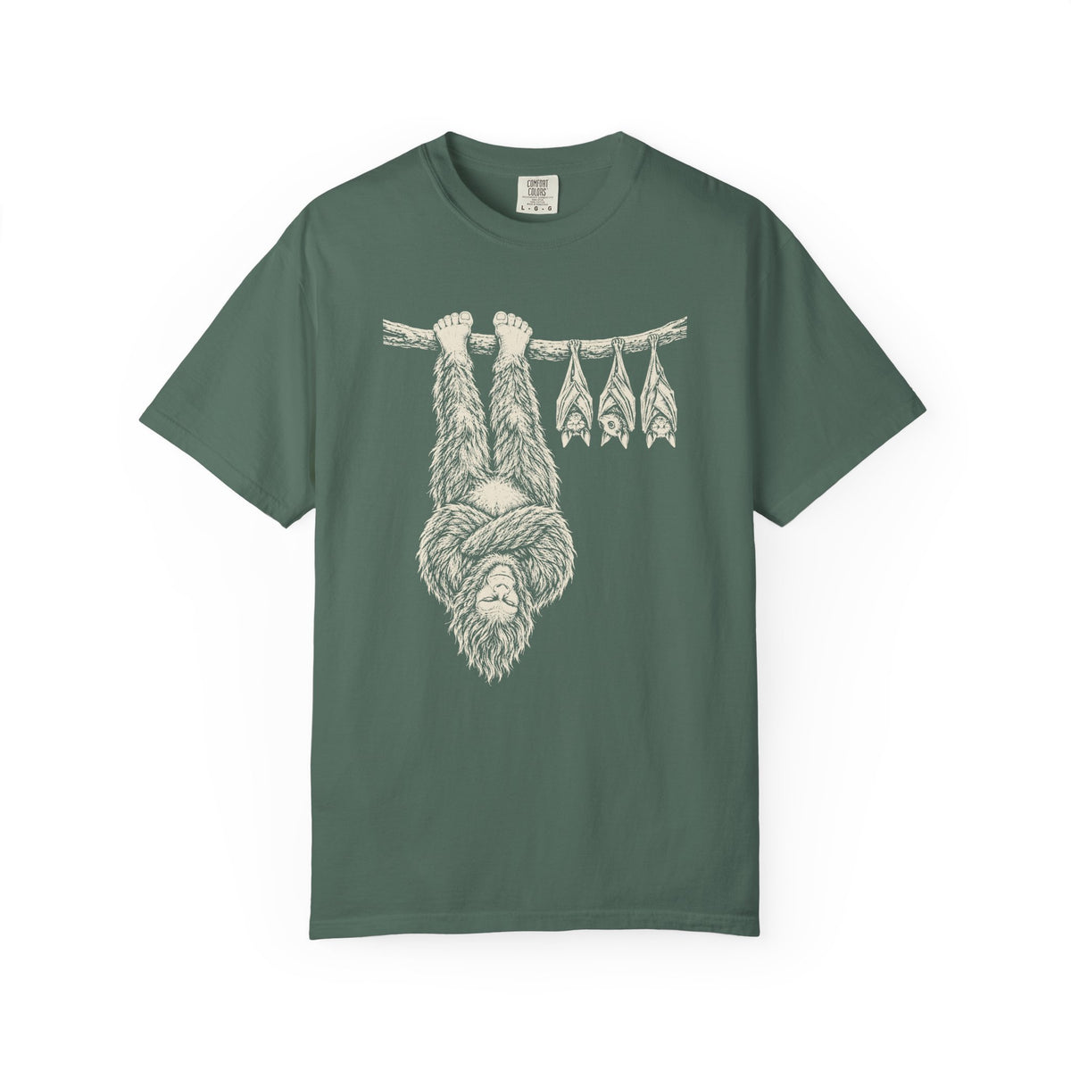 Bigfoot Hanging With Bats T-Shirt