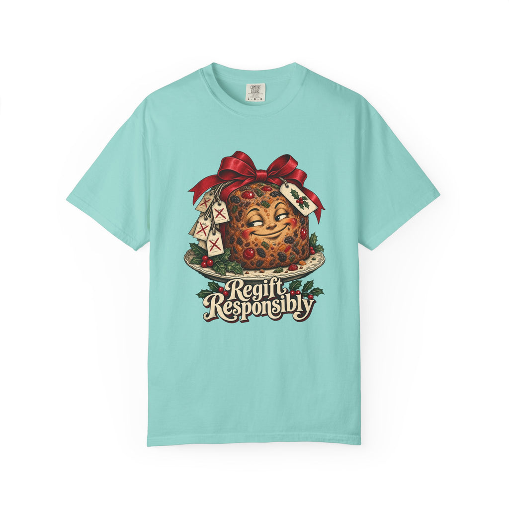 Regift Responsibly T-Shirt – Chalky Mint