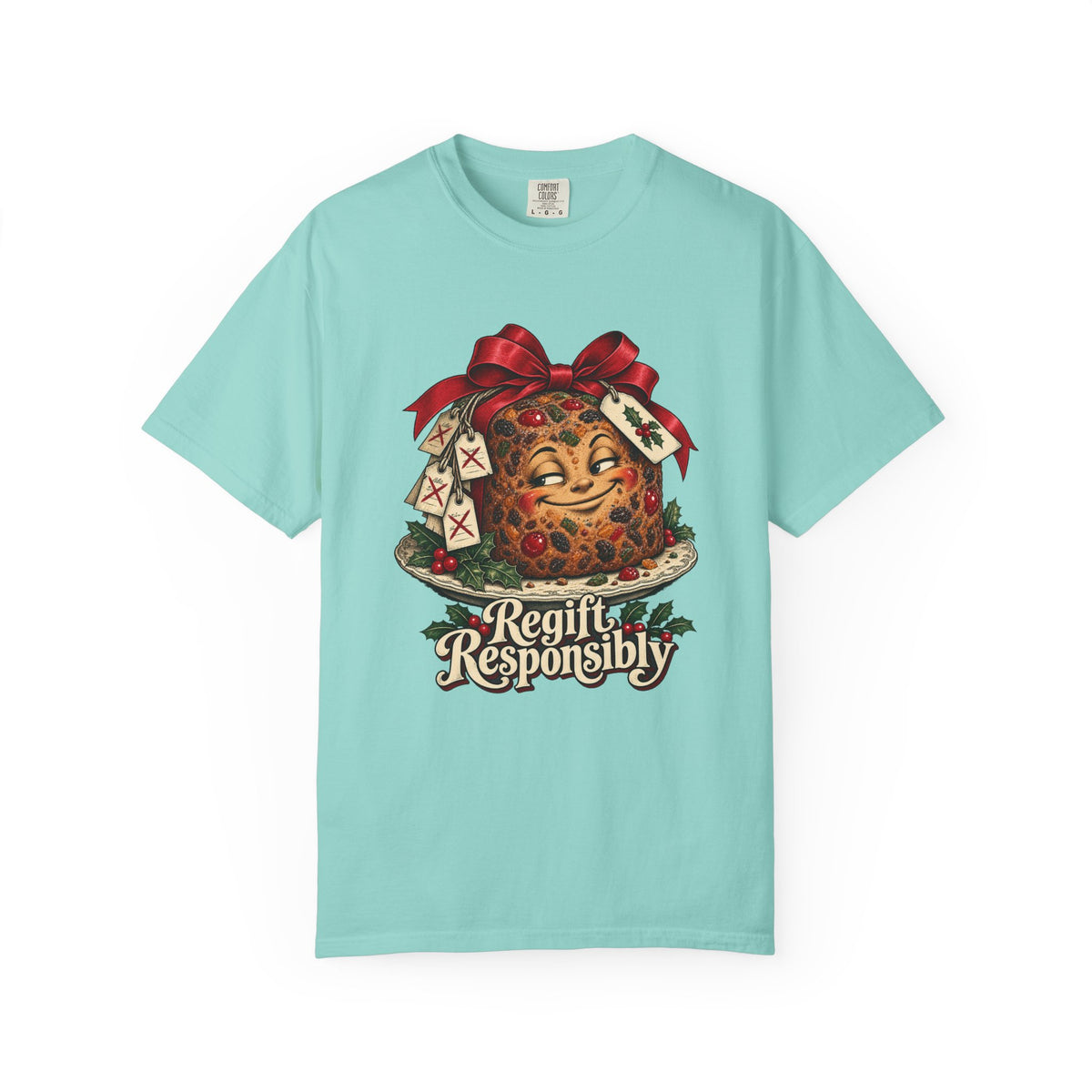 Regift Responsibly T-Shirt – Chalky Mint