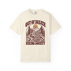 Out of Breath Hiking Society Log Steps T-Shirt