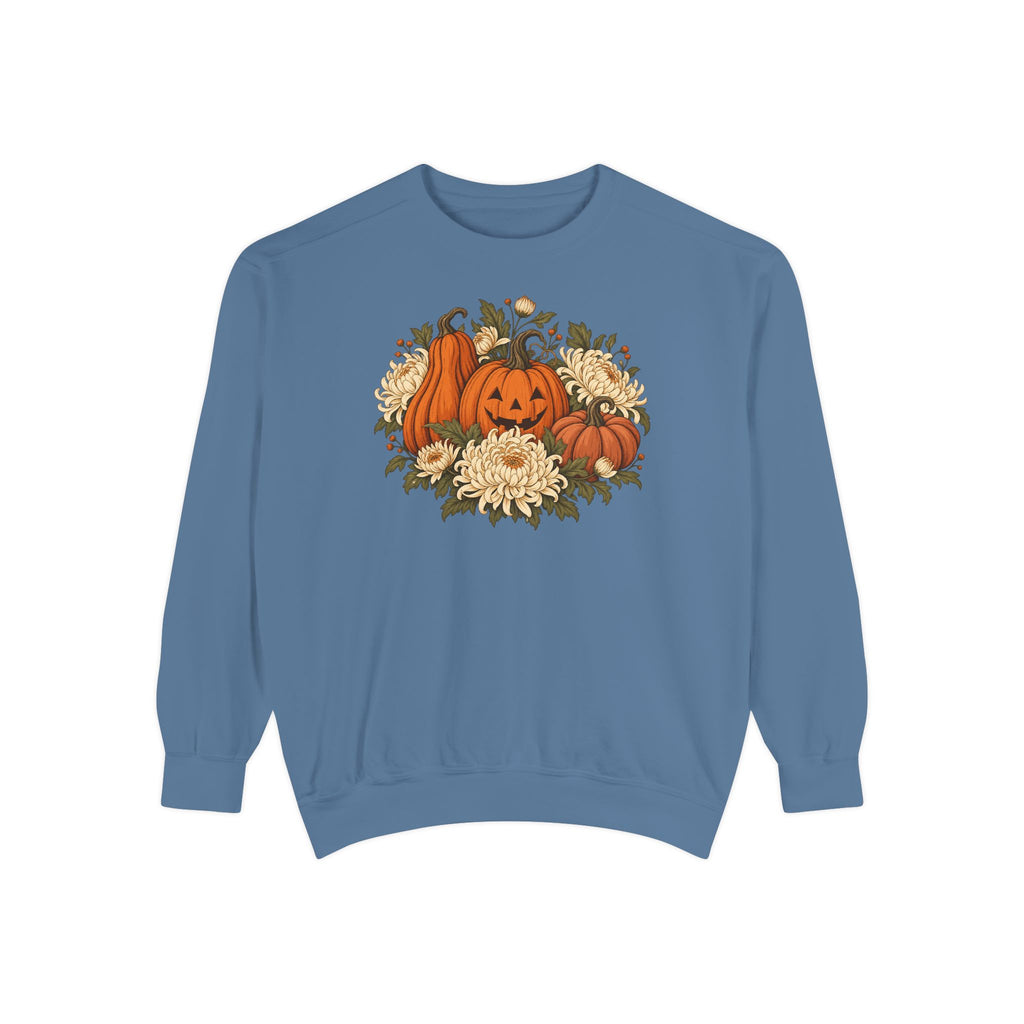 Botanical Pumpkins Sweatshirt – Blue Jean