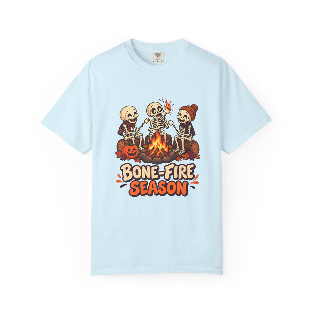 Bone-Fire Season T-Shirt – Chambray