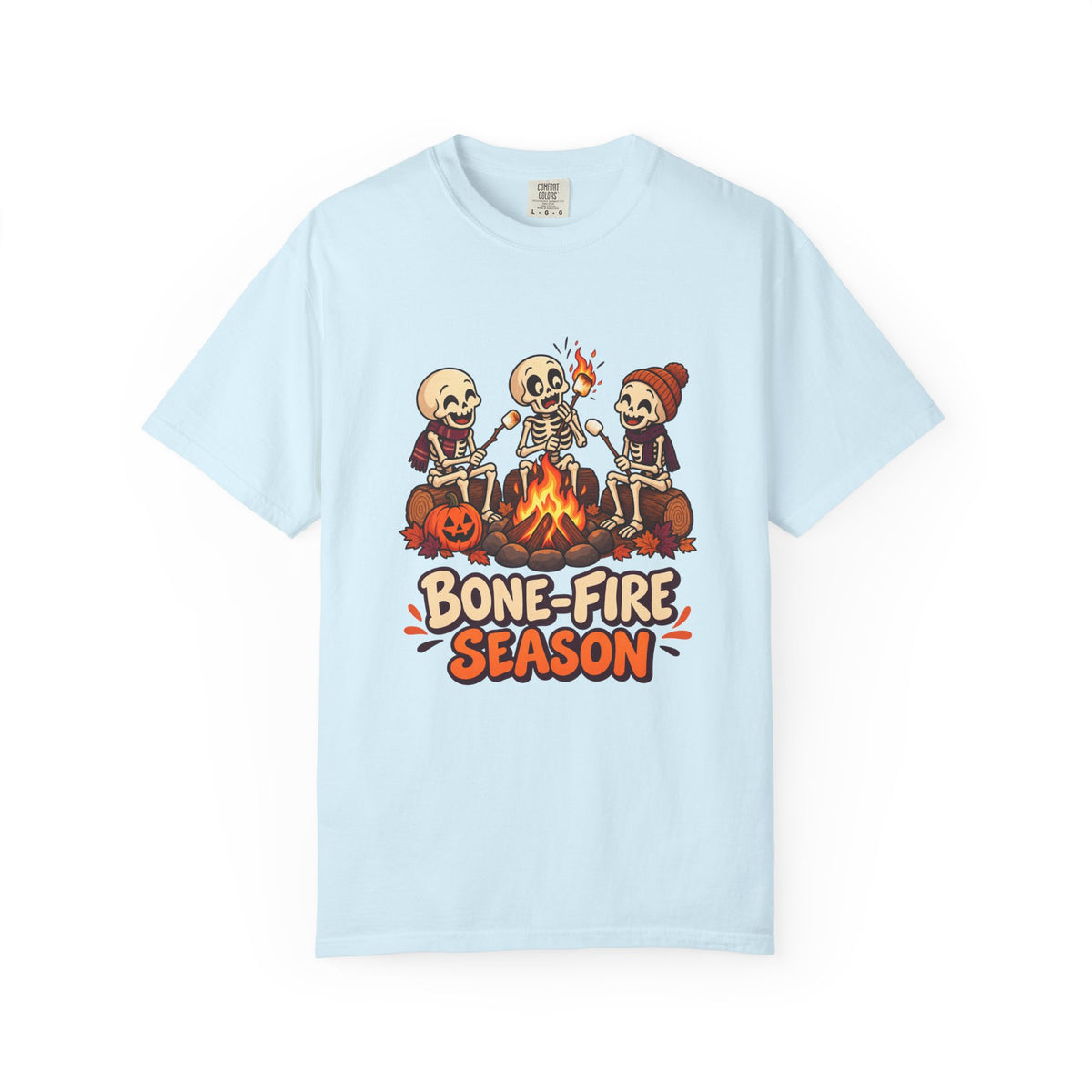 Bone-Fire Season T-Shirt – Chambray