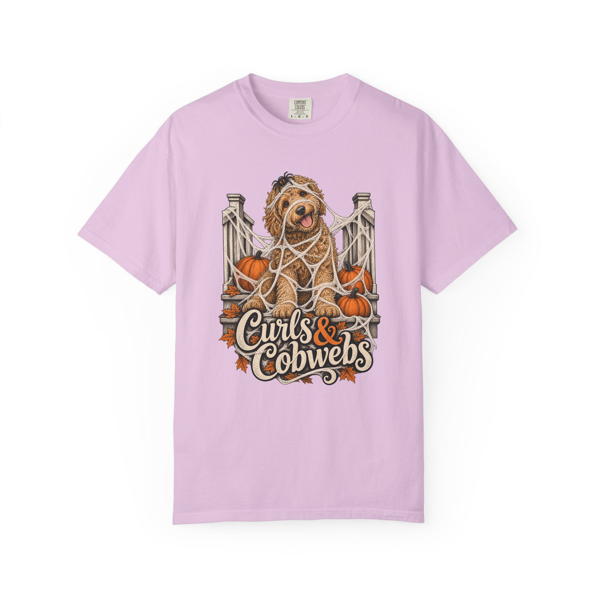 Curls & Cobwebs T-Shirt – Orchid