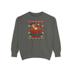 Jingle All the Way to the Couch Ugly Christmas Sweatshirt – Pepper
