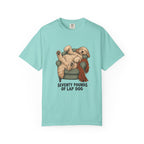 Seventy Pounds of Lap Dog T-Shirt – Chalky Mint