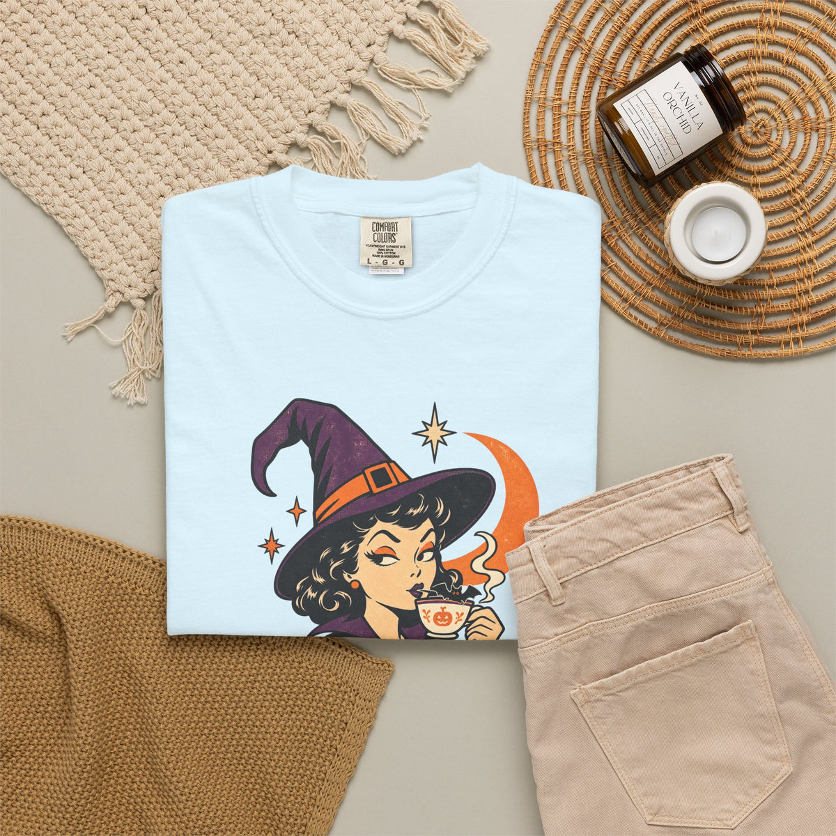 Resting Witch Face T-Shirt – front view