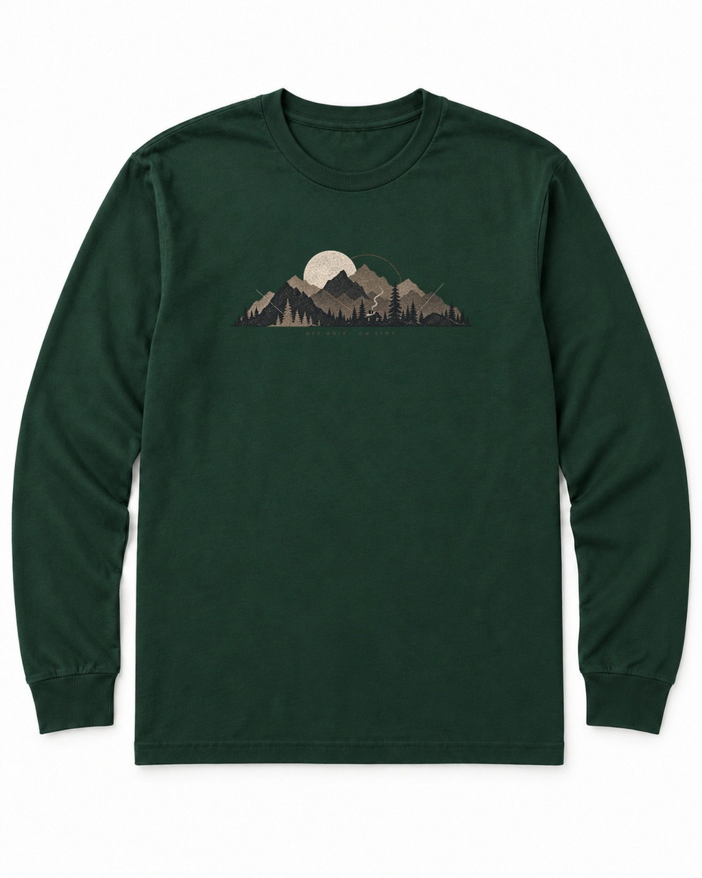 Cabin Smoke Long Sleeve Shirt