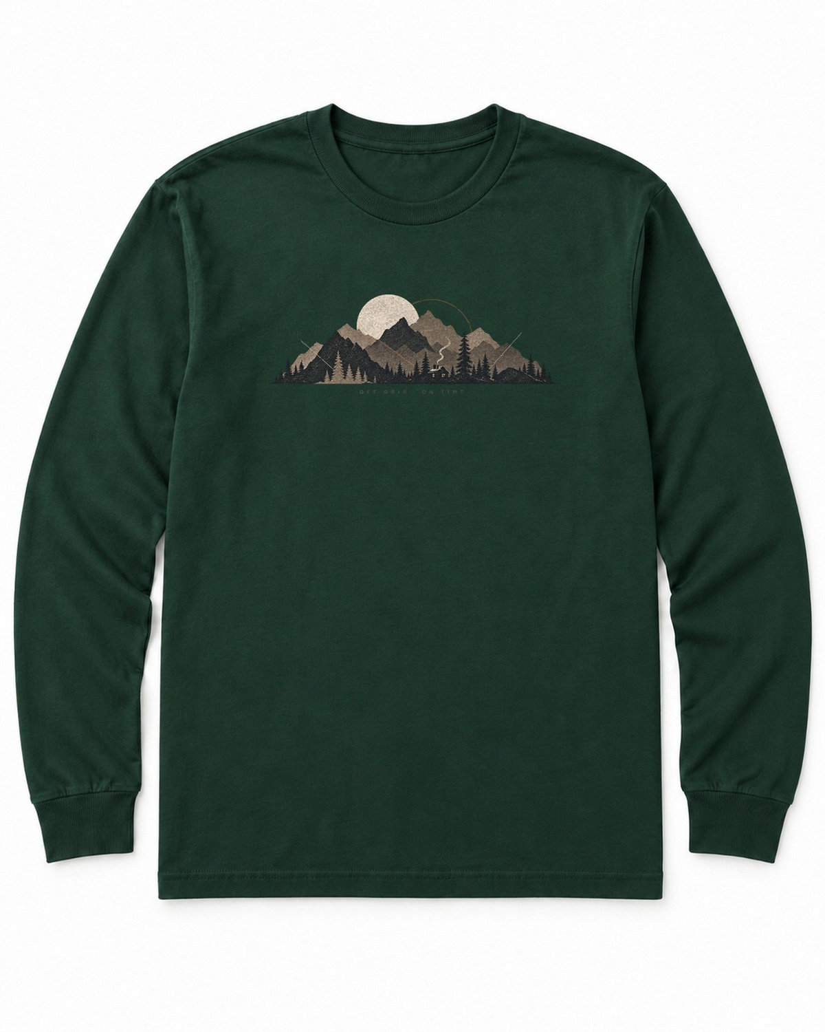 Cabin Smoke Long Sleeve Shirt