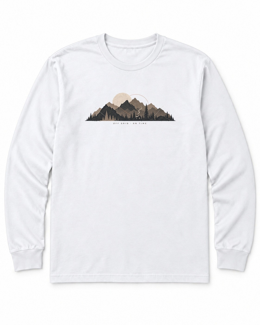 Cabin Smoke Long Sleeve Shirt