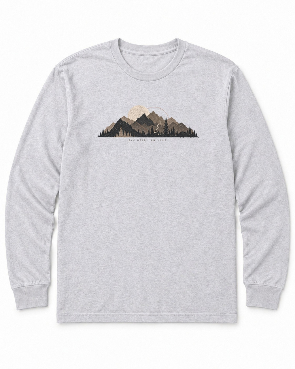 Cabin Smoke Long Sleeve Shirt