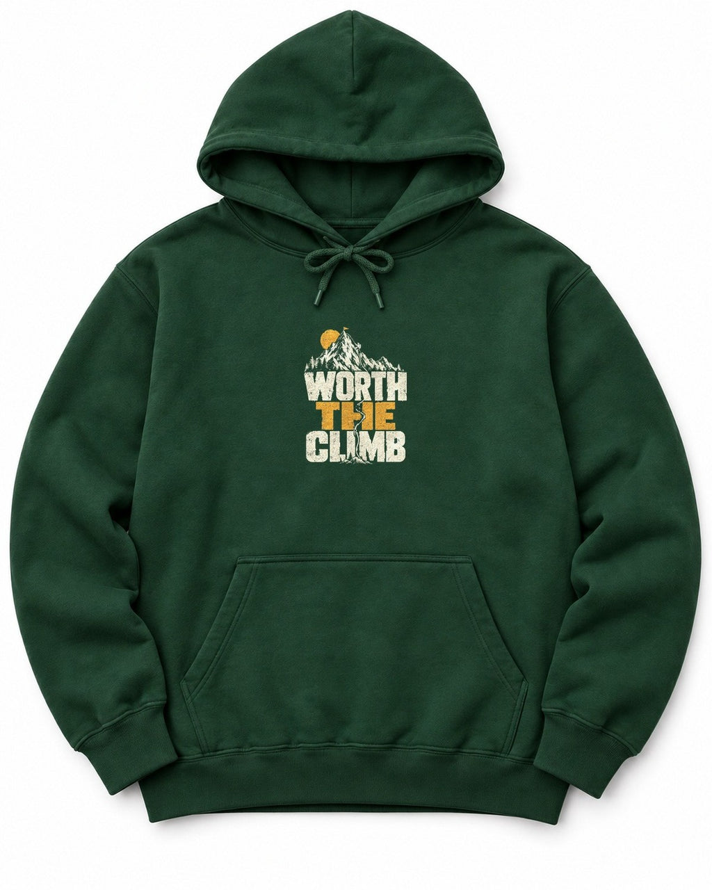 Worth the Climb Summit Flag Hoodie