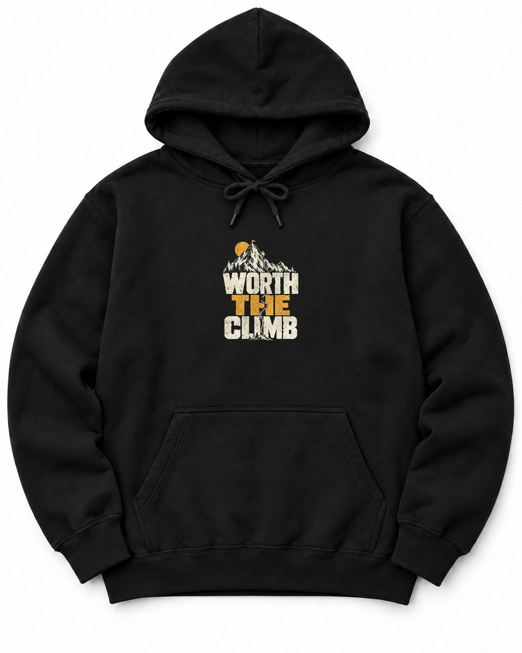Worth the Climb Summit Flag Hoodie