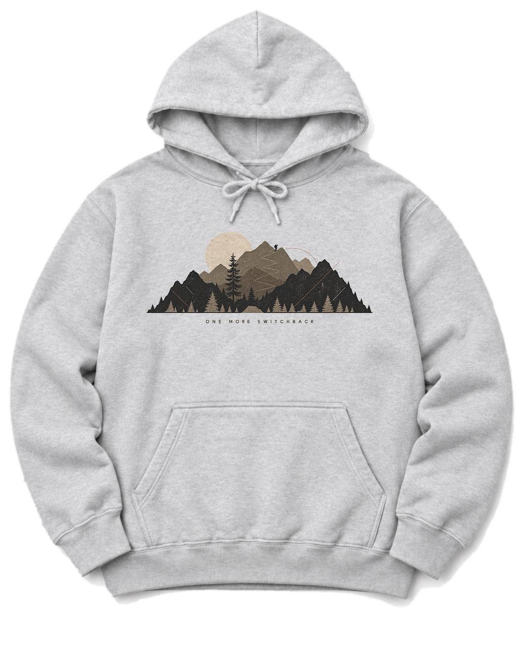 One More Switchback Hoodie - Ash