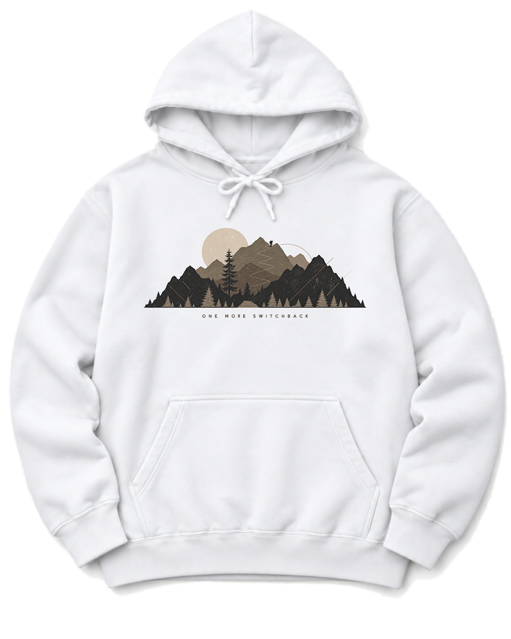 One More Switchback Hoodie - White