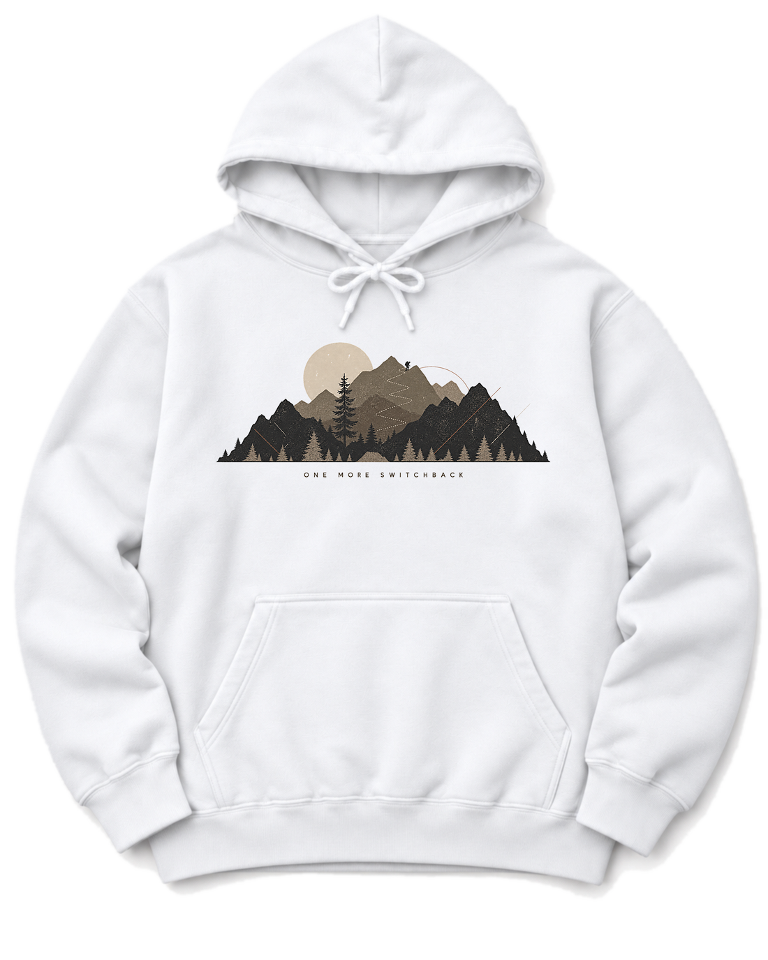 One More Switchback Hoodie - White