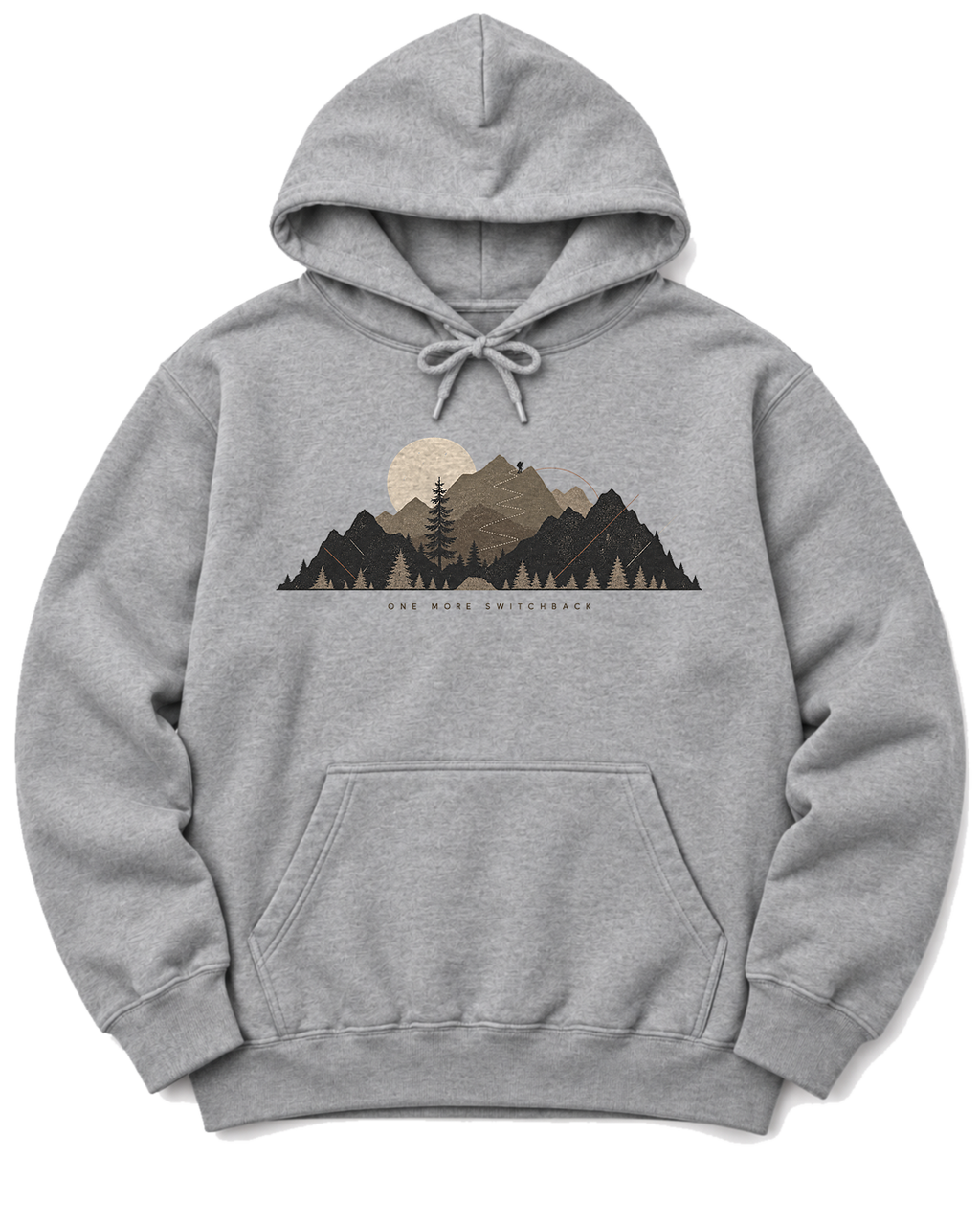 One More Switchback Hoodie - Sport Grey