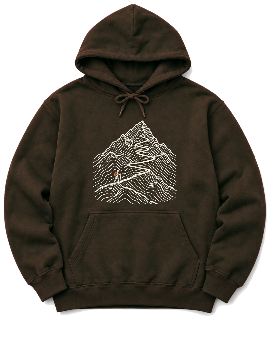 Switchback Hiker Hoodie - Dark Chocolate