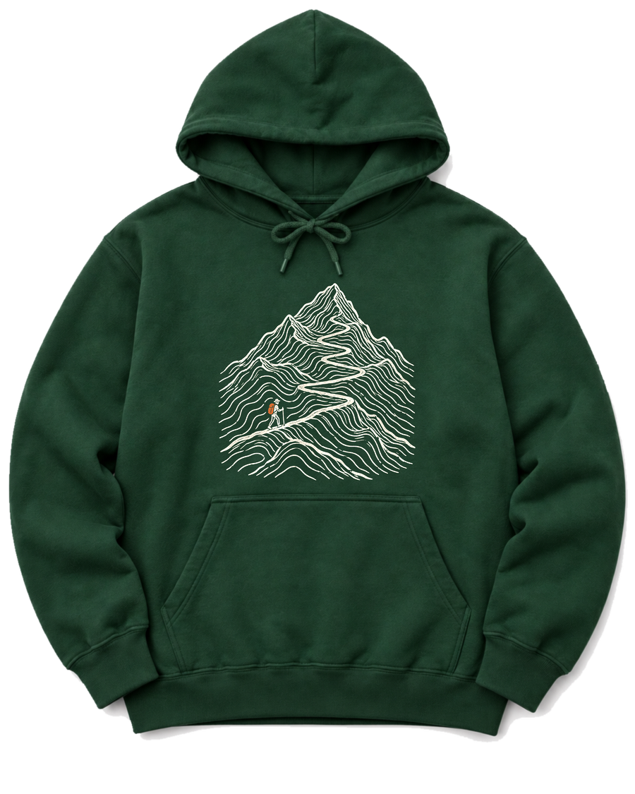 Switchback Hiker Hoodie - Forest Green