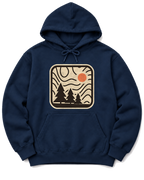 Topo Pines Hoodie - Navy