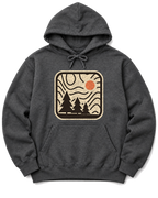 Topo Pines Hoodie - Dark Heather