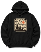 Topo Pines Hoodie - Black