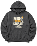 My Legs Filed a Complaint Hoodie - Dark Heather