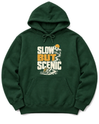 Slow but Scenic Hoodie - Forest Green