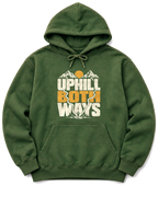 Uphill Both Ways Hoodie - Military Green