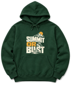 Summit or Bust Hoodie - Forest Green