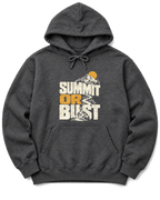 Summit or Bust Hoodie - Dark Heather