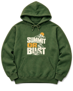 Summit or Bust Hoodie - Military Green