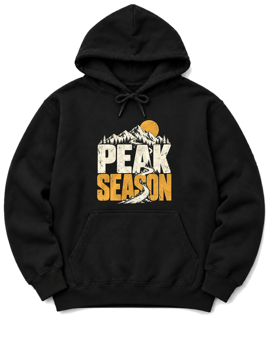 Peak Season Hoodie - Black
