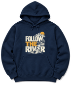 Follow the River Hoodie - Navy